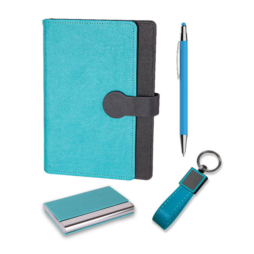 KİRAZ TURKUAZ HEDİYELİK SET - 2