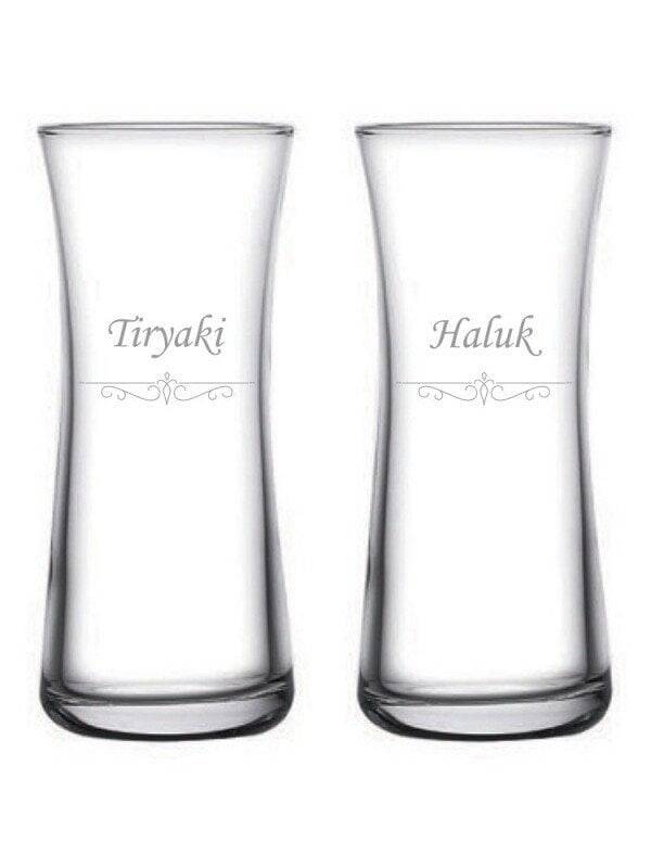 Kişiye Özel Tasarım Heybeli Rakı Bardağı l Dsn-043 - 1