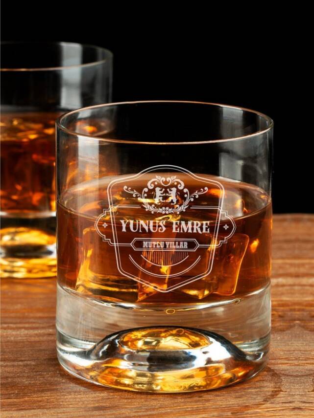 Kişiye Özel  Viski Bardağı - 1