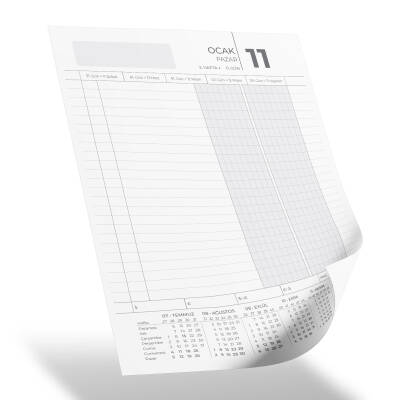 KIZILTEPE SİYAH TİCARİ AJANDA (17X24 CM) - 2