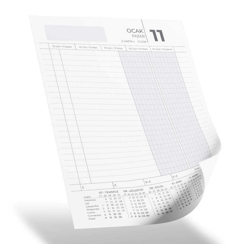 KIZILTEPE SİYAH TİCARİ AJANDA (17X24 CM) - 2