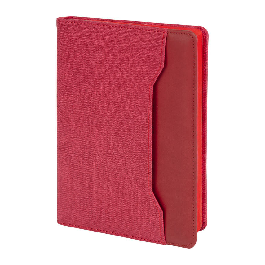 KORU KIRMIZI TARİHSİZ DEFTER (15X21 CM) - 1