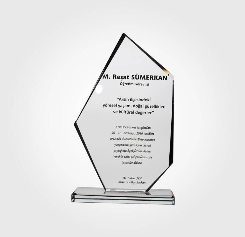 Kristal Plaket 19 - 1