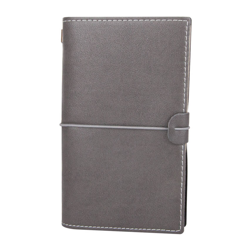 KUĞULU FÜME TARİHSİZ DEFTER (11,5X20 CM) - 1