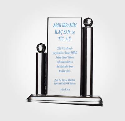 Kuleli Kristal Plaket