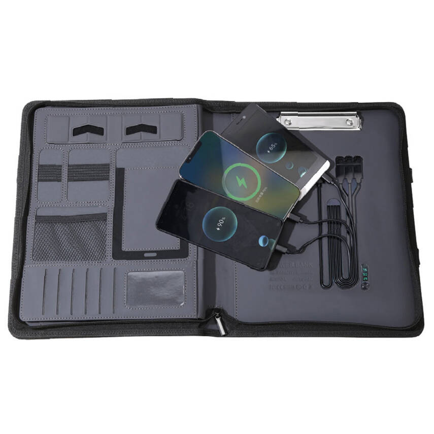 KURTBOĞAZI 8.000 MAH WIRELESS POWERBANK ORGANİZER ÇANTA - 2