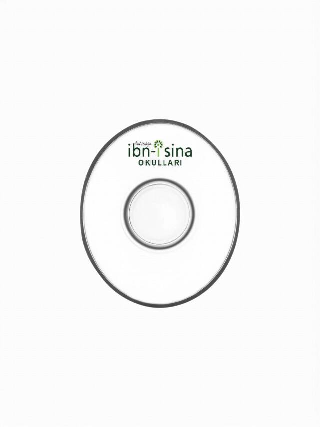 LAV Asena Çay Tabağı logo renkli baskı - 1