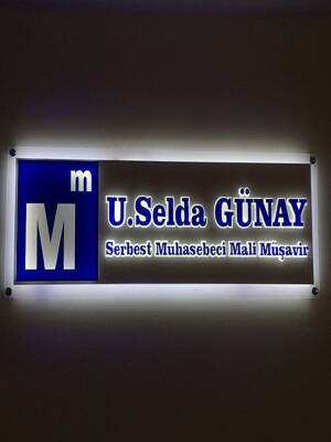 Led'li Ofis Tabelası