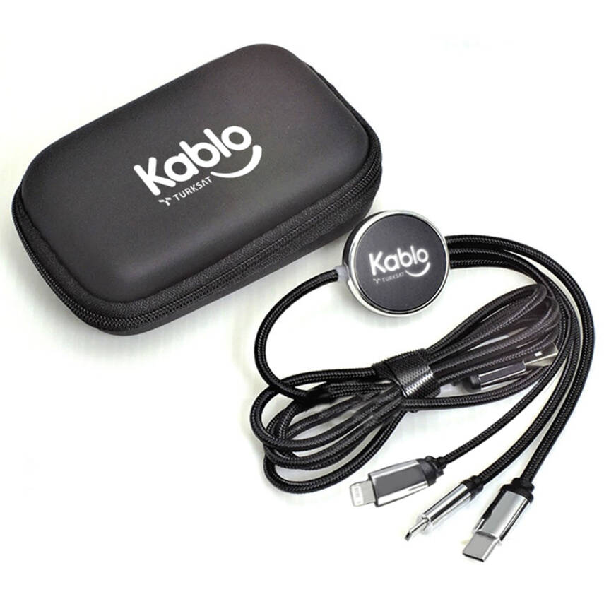 LEYLAK SİYAH KUTULU ÇOKLU KABLO - 1