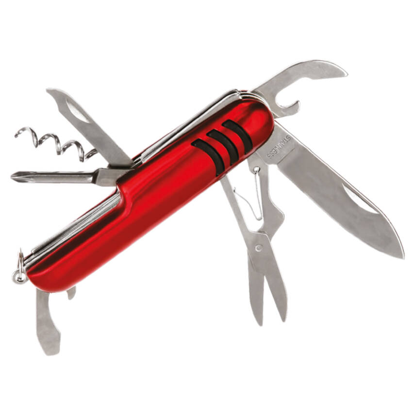 LİÇİ KIRMIZI 7 FONKSİYONLU ÇAKI SETİ - 2