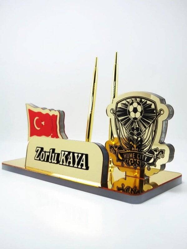 Logoya Özel Akrilik Masa İsimliği - 1