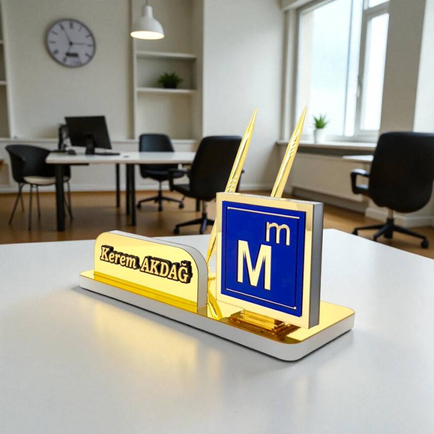 Muhasebecilere Özel Masa İsimliği - 1