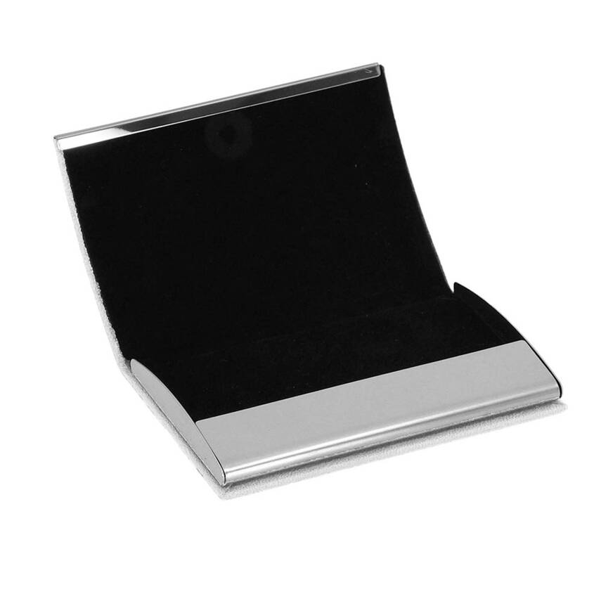 NAZENDE BEYAZ DERİ KARTVİZİTLİK - 2