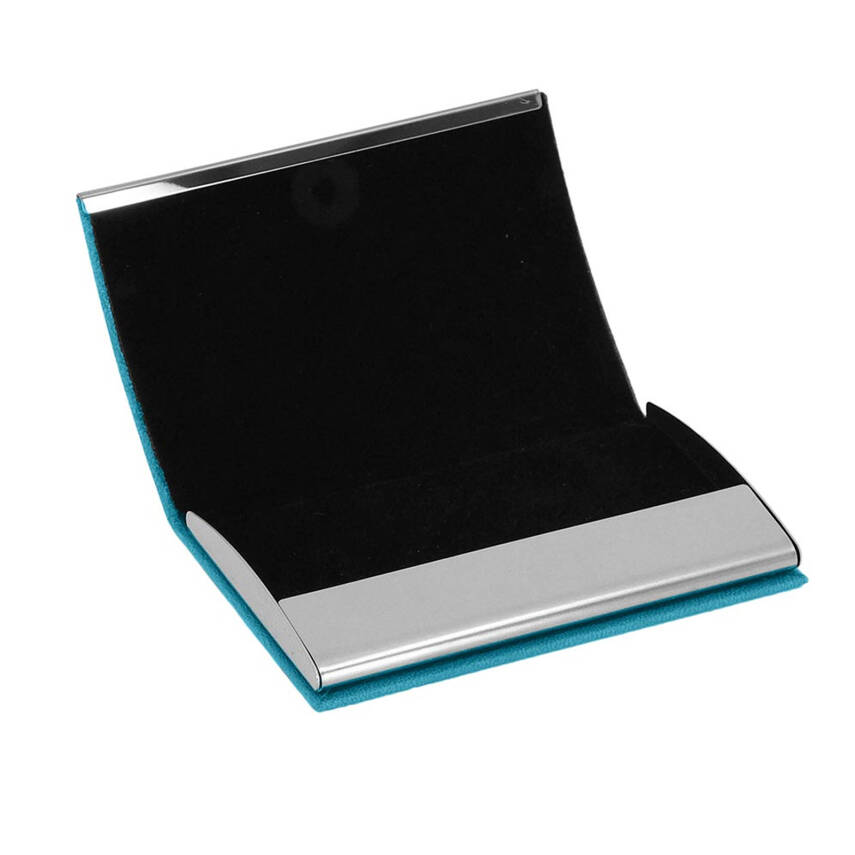 NAZENDE TURKUAZ DERİ KARTVİZİTLİK - 2