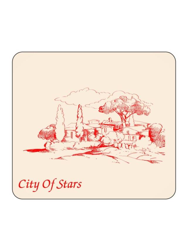 Nostalji Çizim Bardak Altlığı - 1