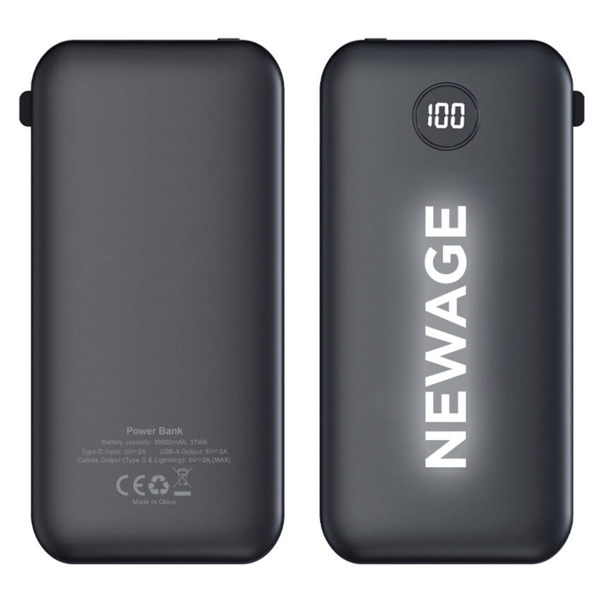 ÖLÜDENİZ SİYAH 10.000 MAH POWERBANK - 1