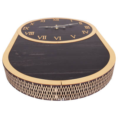 ORİON AHŞAP KASA DUVAR SAATİ (300X500 MM) - 2