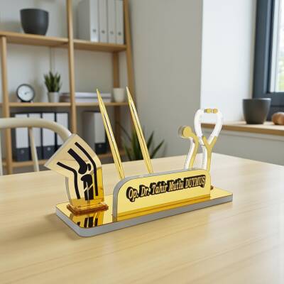 Ortopedi Doktoruna Özel Masa İsimlik