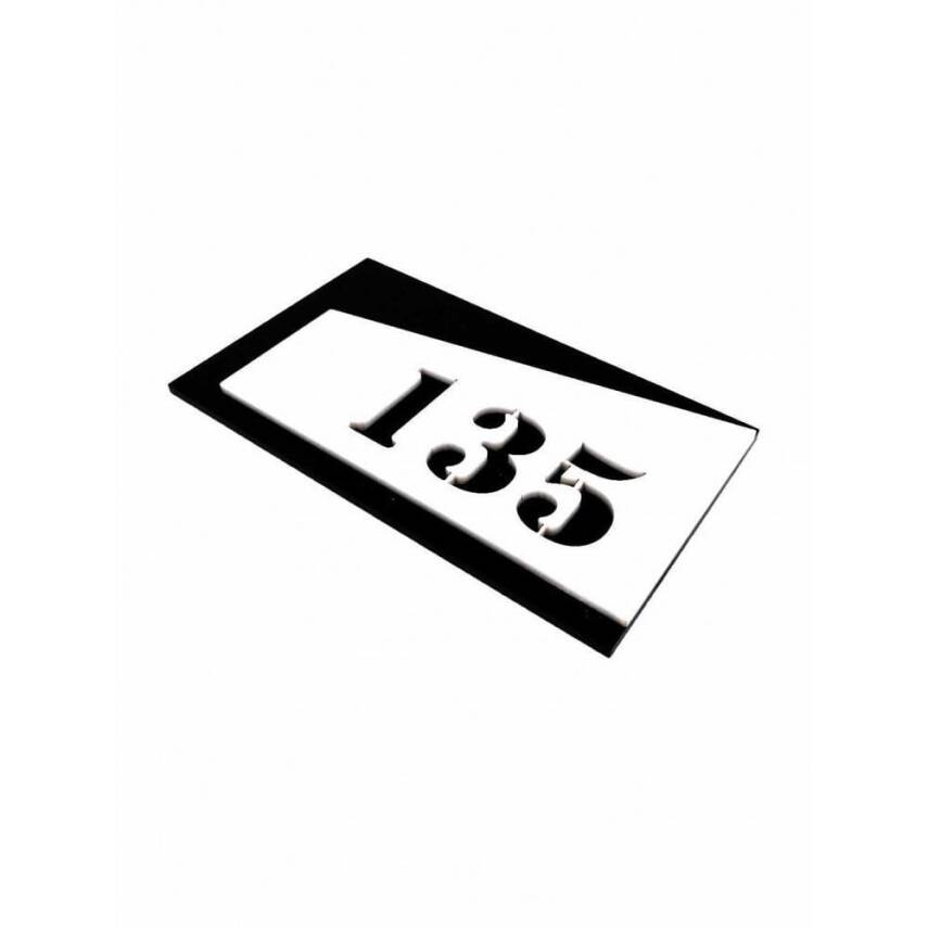 Otel Oda Numarası Levhası - 1