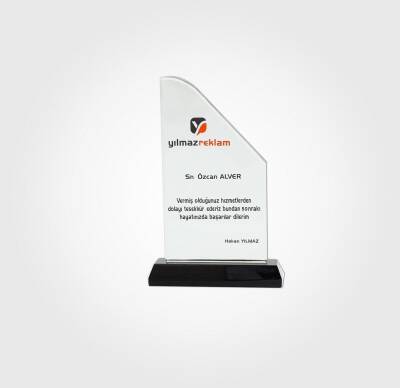 Özel Kesim Kristal Plaket