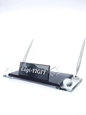 Özel Tasarım Kristal Masa İsimliği - 4