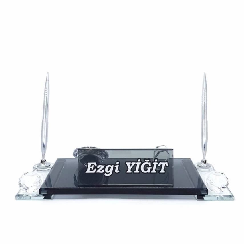 Özel Tasarım Kristal Masa İsimliği - 5