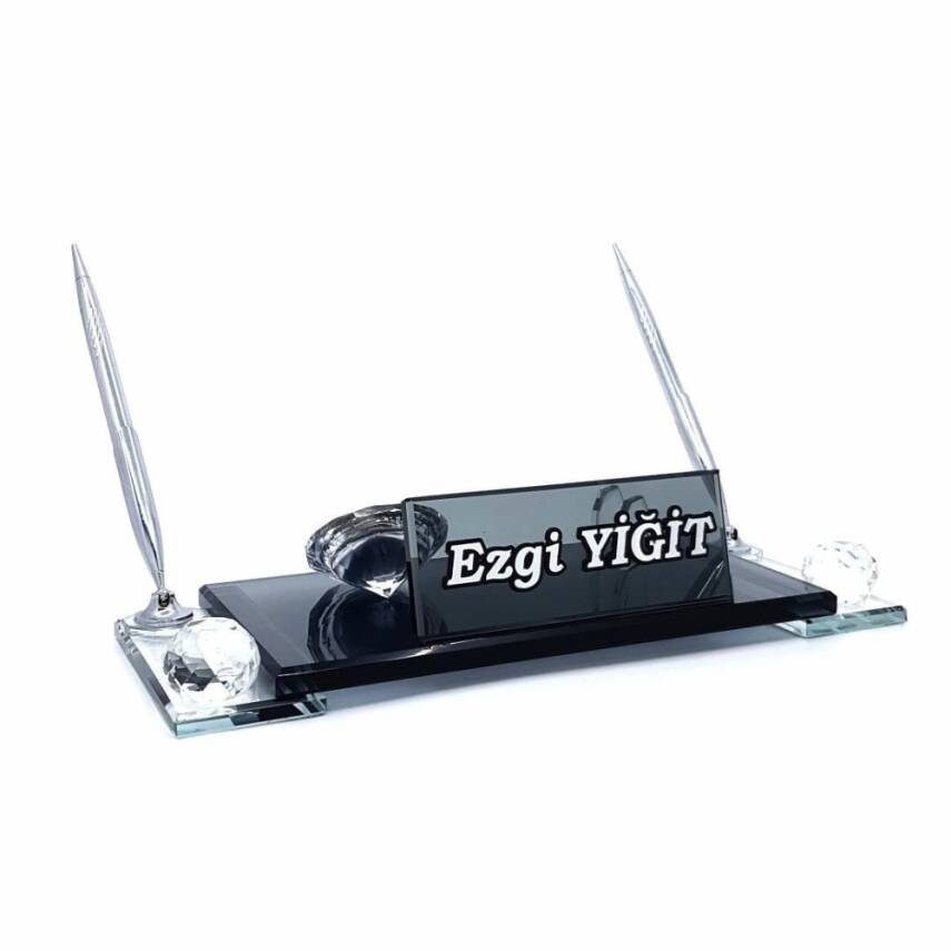 Özel Tasarım Kristal Masa İsimliği - 6