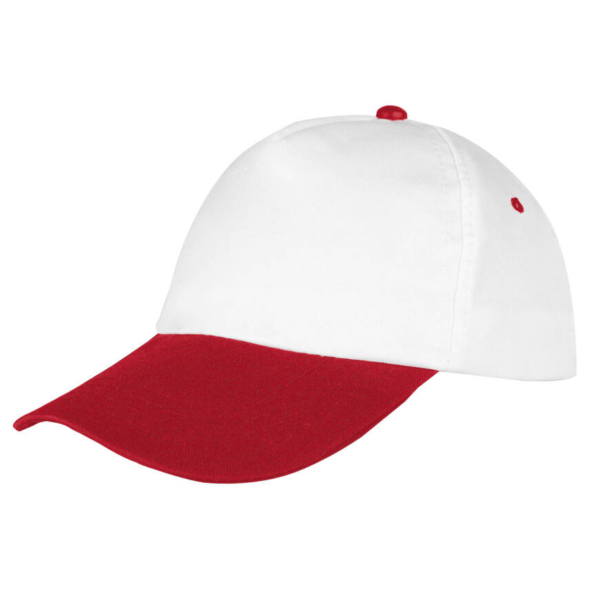 PAPATYA BEYAZ-KIRMIZI POLYESTER ŞAPKA - 1