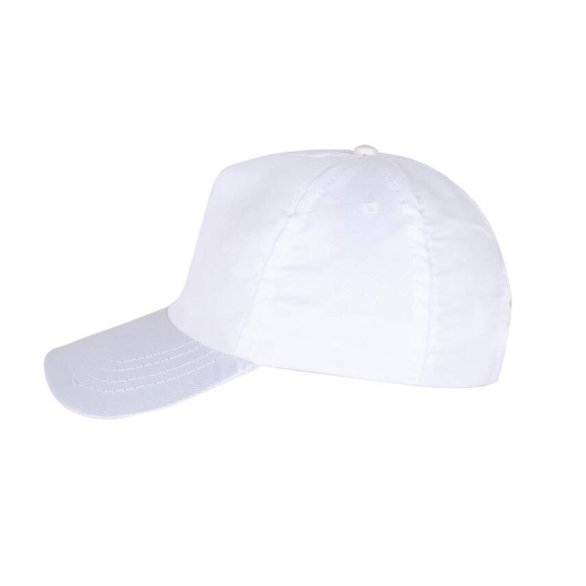 PAPATYA BEYAZ POLYESTER ŞAPKA - 3