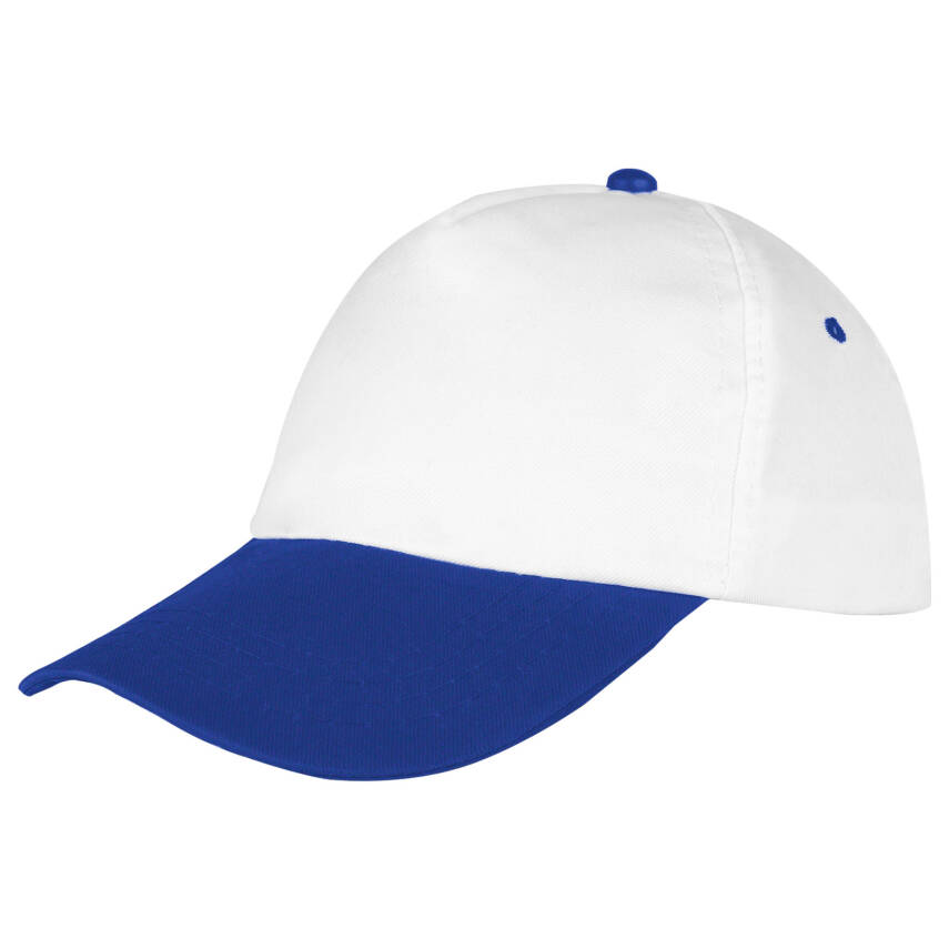 PAPATYA BEYAZ-SAKS MAVİ POLYESTER ŞAPKA - 1