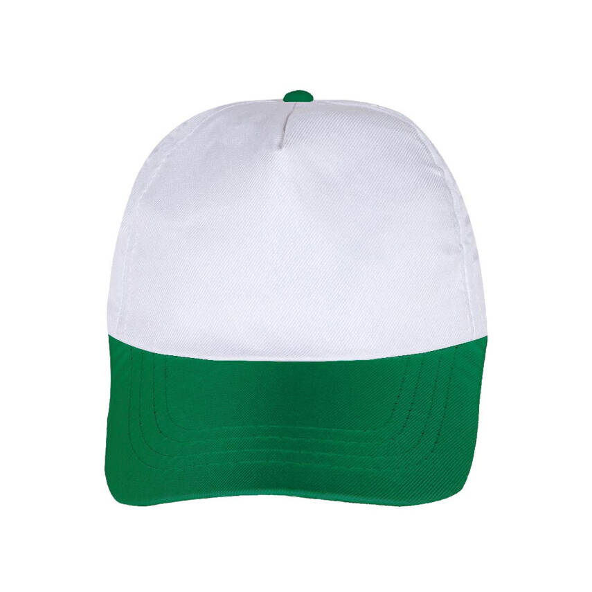 PAPATYA BEYAZ-YEŞİL POLYESTER ŞAPKA - 2