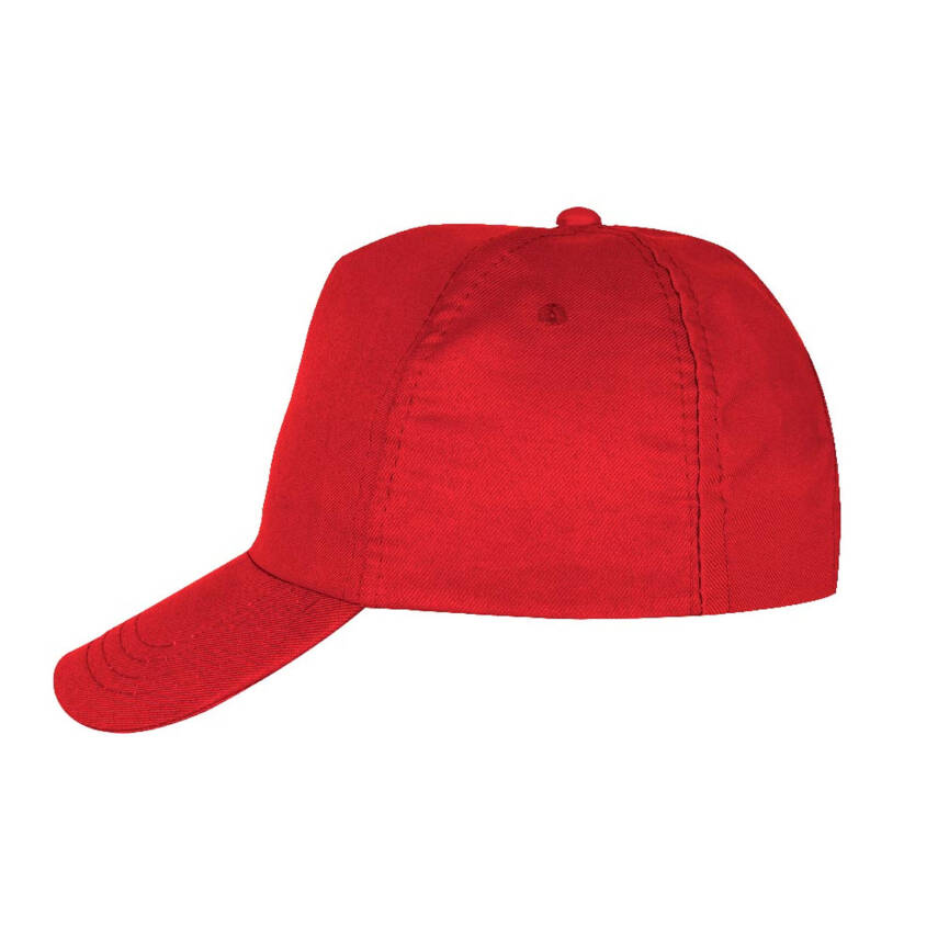PAPATYA KIRMIZI POLYESTER ŞAPKA - 3