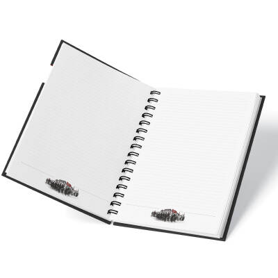 PARLA KUŞE MUKAVVA SIVAMA SPİRALLİ DEFTER (15X21CM) - 2