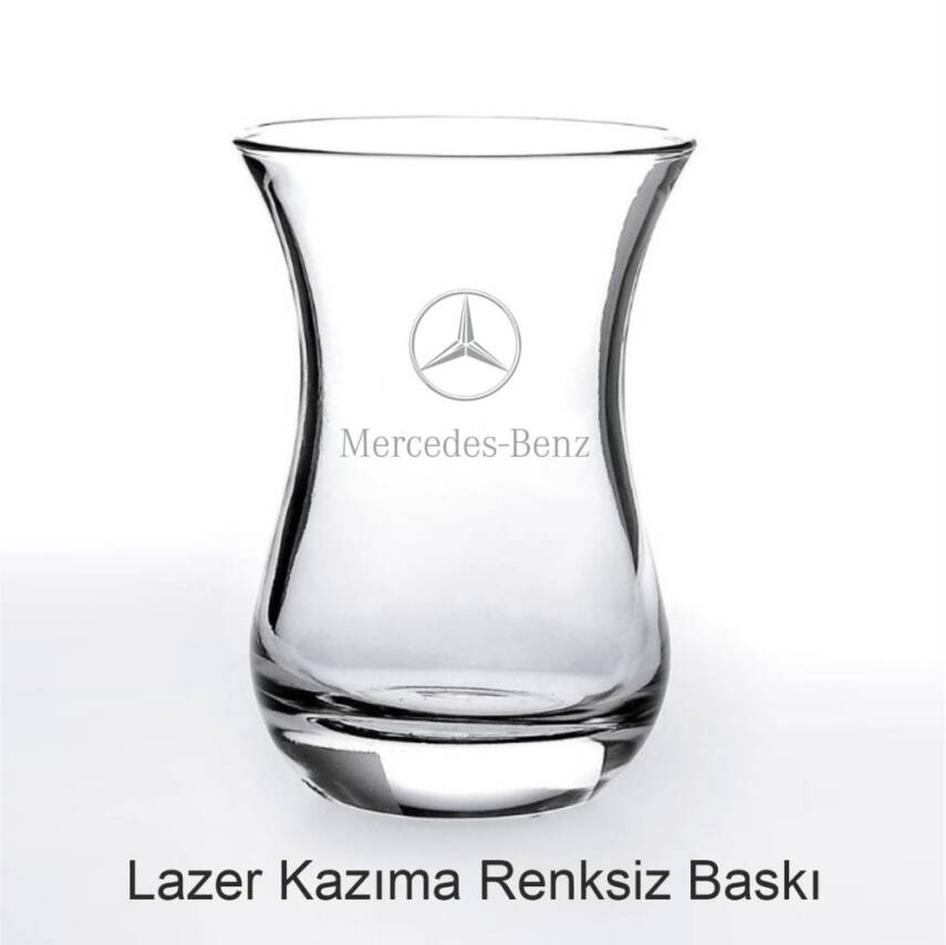 Paşabahçe Aida Çay Bardağı- Renkli Baskı - 2