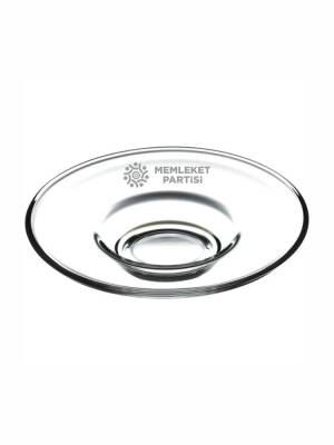 Paşabahçe İrem Logo Baskılı Çay Tabağı