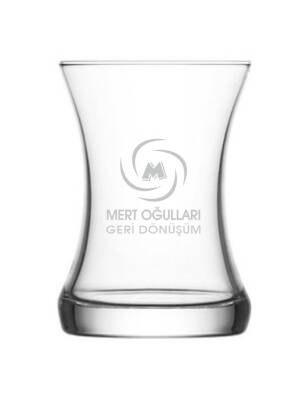 Paşabahçe Misis Çay bardağı logolu