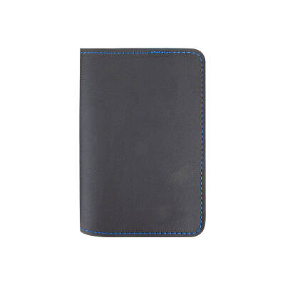 PASAPORTLUK LACİVERT DERİ - 2