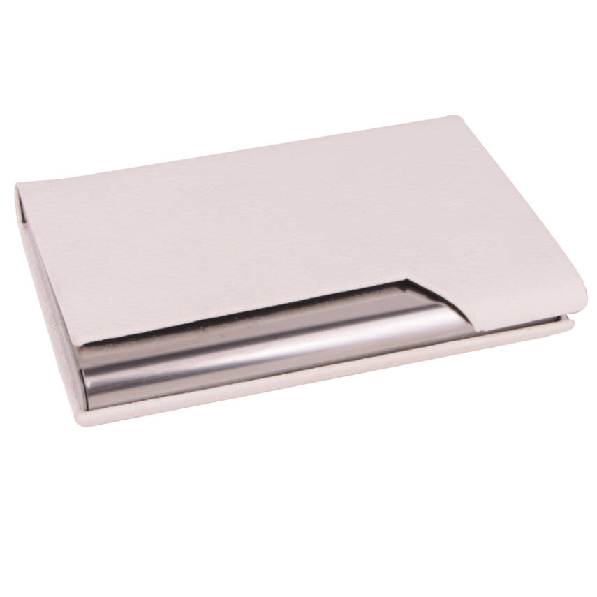 PAYİDAR BEYAZ DERİ KARTVİZİTLİK - 1