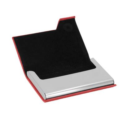 PAYİDAR KIRMIZI DERİ KARTVİZİTLİK - 2