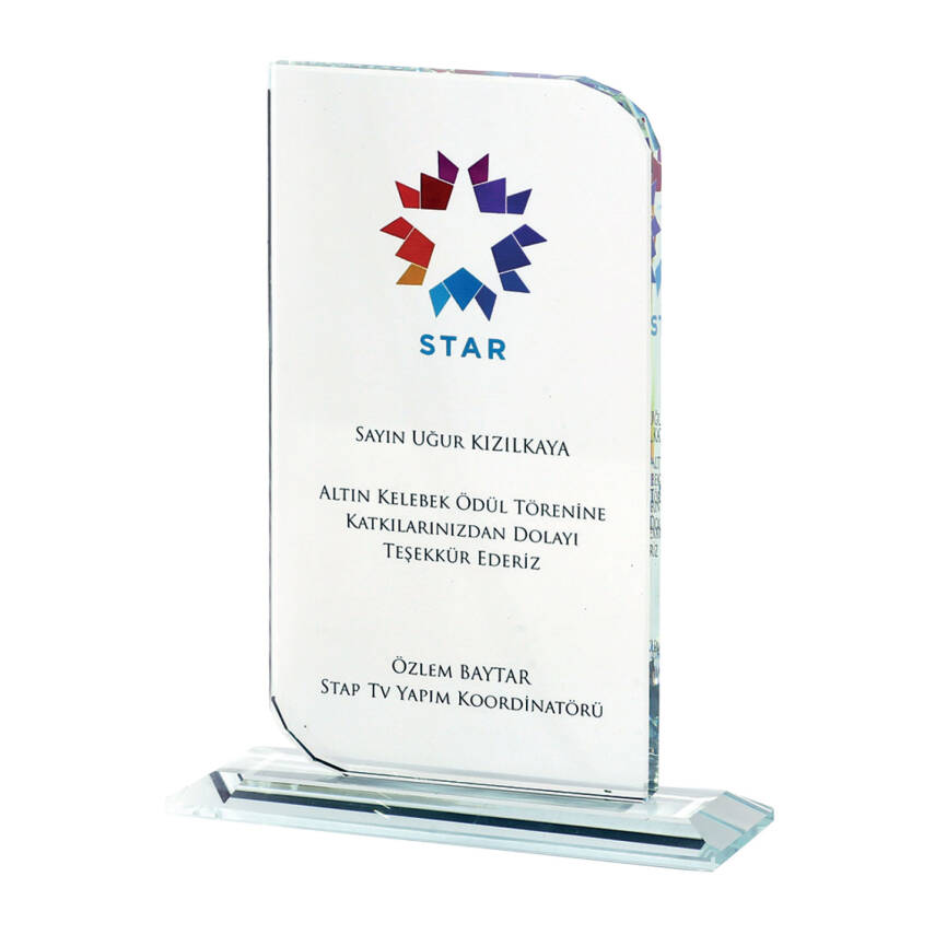 PINAR KRİSTAL PLAKET - 1