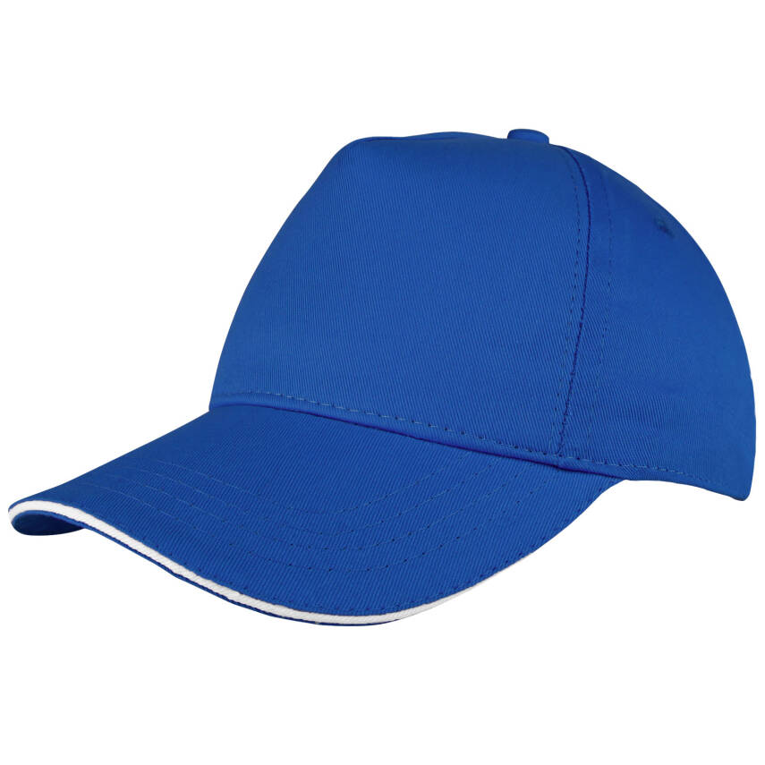 POMELO SAKS MAVİ SANDWICH SİPER COTTON ŞAPKA - 1