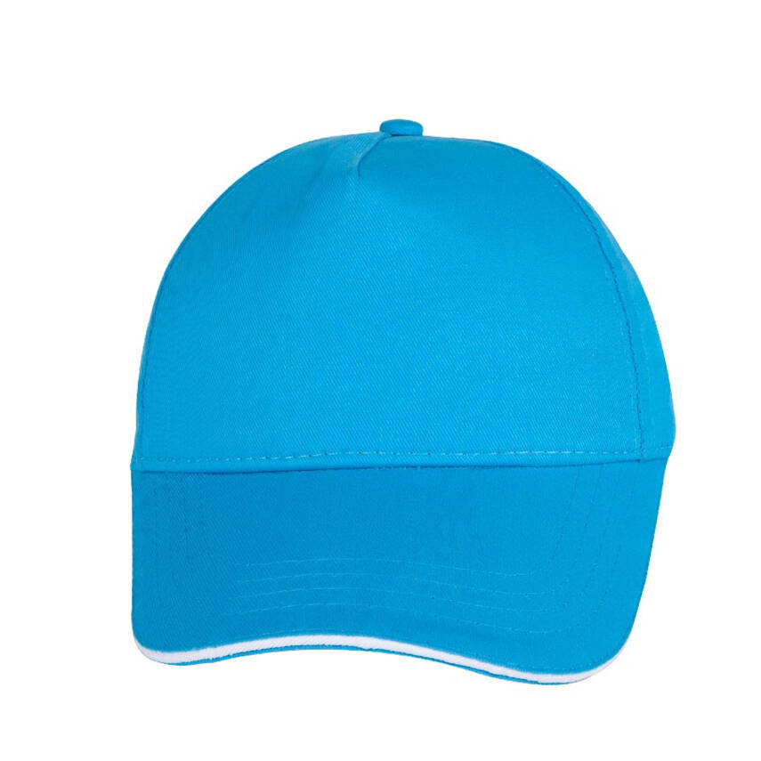 POMELO TURKUAZ SANDWICH SİPER COTTON ŞAPKA - 2