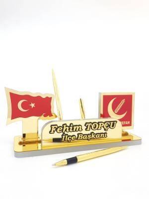 Refah Partisi Akrilik Masa İsimliği - 2