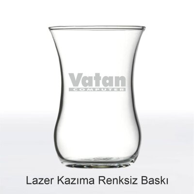 Üsküdar Renkli Baskılı Özel Logolu Çay Bardağı - 2