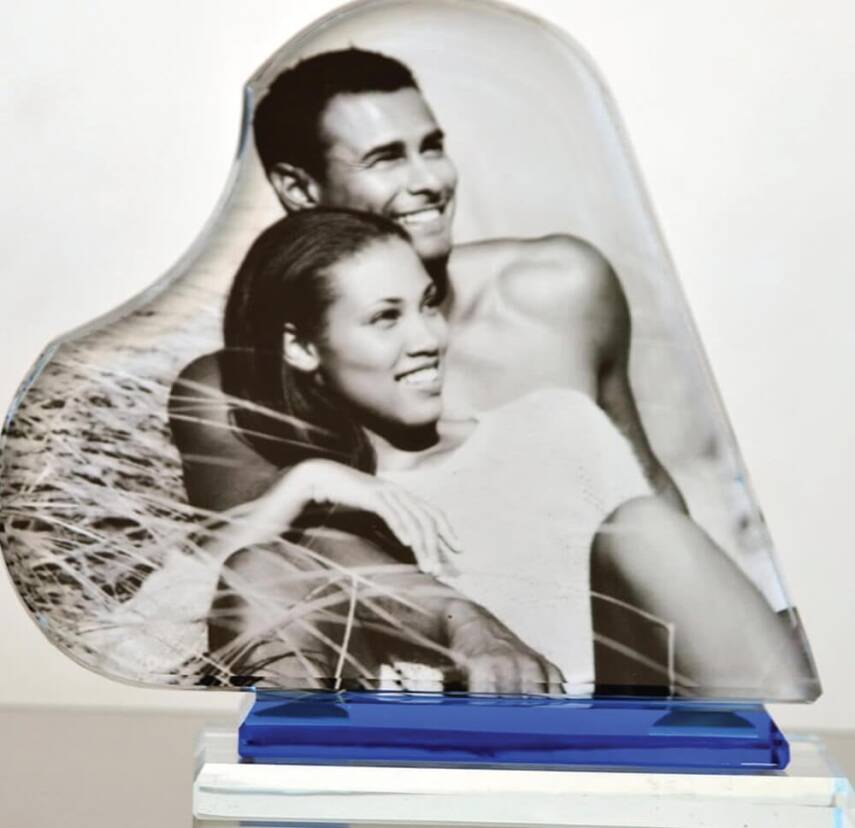 Resim Baskılı Kristal Plaket - 1