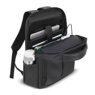 ROTA SİYAH LAPTOP BÖLMELİ SIRT ÇANTASI - 3