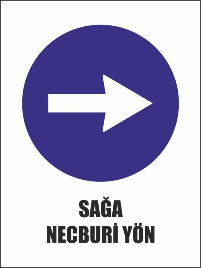 Sağa Mecburi Yön - 1