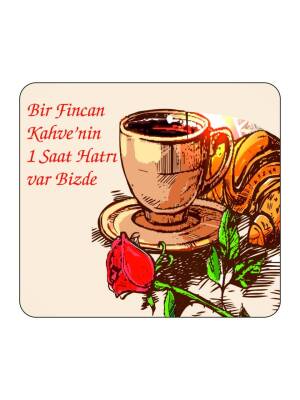 Şaka Bardak Altlığı