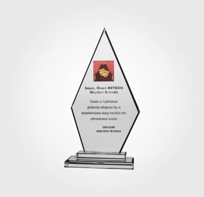 Sanat ve Tiyatro Özel Plaket