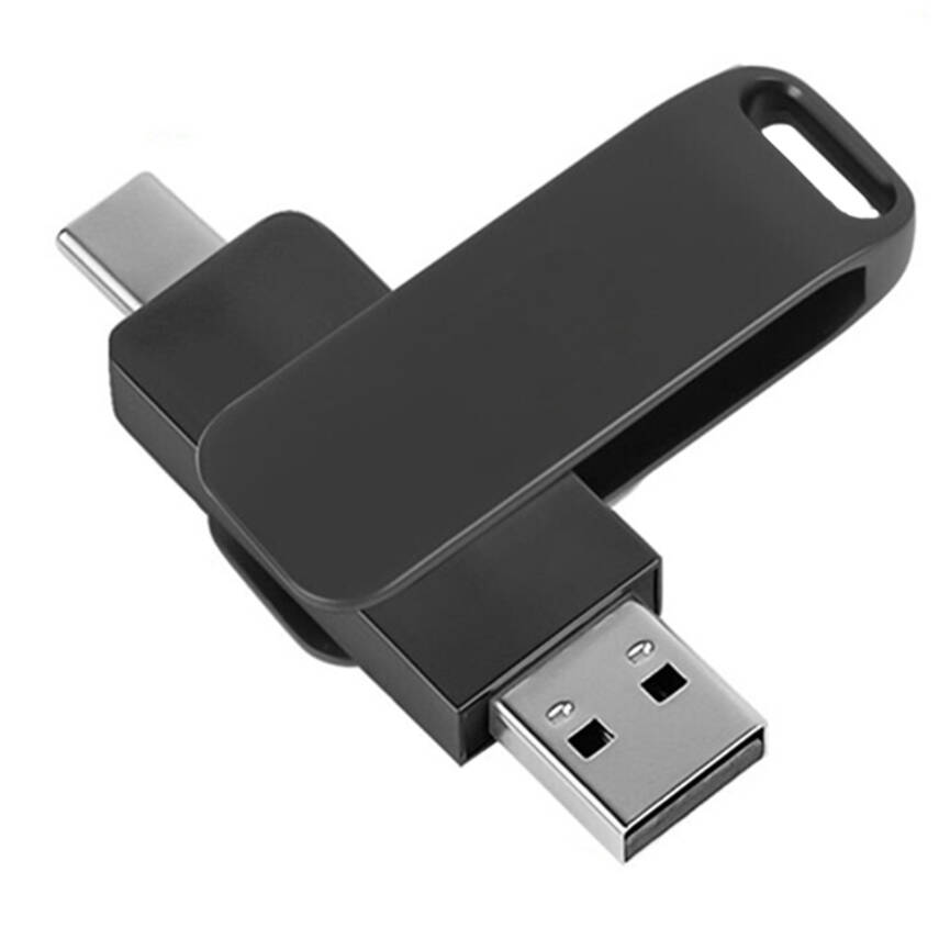 SELÇUKLU SİYAH OTG USB BELLEK (64 GB 3.0) - 1
